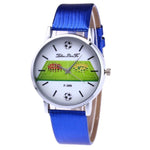 Luxury Fashion Soccer football match Printing Watch The Best Gift  Sports Thin Dial Clock For Male Quartz Wrist Watches