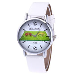 Luxury Fashion Soccer football match Printing Watch The Best Gift  Sports Thin Dial Clock For Male Quartz Wrist Watches