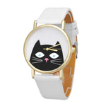 Women's watch Fashion Cute Cat wristwatches For Women  2017 clock Female relogio feminino women quartz-watch reloj mujer #522