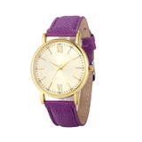 (Ship From US) Malloom Big Dial Gold Case Women Watches for Female/Male Unisex Analog Quartz Watch 8 Colors WristWatch Relogio