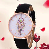 2017 Hot sales watch women clock Female watch women's Casual Leather quartz-watch Analog  wrist watch relogio feminino #830