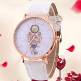 2017 Hot sales watch women clock Female watch women's Casual Leather quartz-watch Analog  wrist watch relogio feminino #830