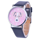 2017 Watch Women Wristwatch Casual Fashion Female Cute Pig Faux Leather Quartz Wrist Watch Bracelet for Women Clock Female #527