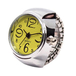 2017 Hot Sale Finger Ring Watch For Women Stainless Steel Quartz-watch Finger Watches Women Unisex Gifts relogio feminino #704