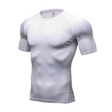 Yd New Quick Dry Tank Man's T-Shirt Gym Fitness Tights Top Soccer Jerseys Running T Shirt Demix Men'S Sportswear  Rashgard Male