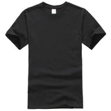 2017 New Solid color T Shirt Mens Black And White 100% cotton T-shirts Summer Skateboard Tee Boy Skate Tshirt Tops