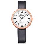 Fashion Women Men Couple Watch  Rounded Analog Pointer Quartz Wrist Watch