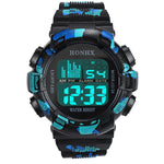 Drop shipping Unisex Digital Watch for Mens Female Digital LED Analog Alarm Date Watches Good High Quality Silicone Relogio