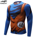 Newest Cute Kid Goku New 3D Long t shirts Women Men Casual tees Anime Dragon Ball Z Super Saiyan t shirts Harajuku tee shirts