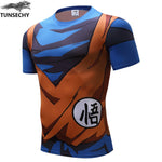 Newest Cute Kid Goku New 3D Long t shirts Women Men Casual tees Anime Dragon Ball Z Super Saiyan t shirts Harajuku tee shirts