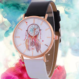 12 Styles Wind-Chimes Unisex Watches 2017 Hot Design Smooth PU Leather Quartz Watches Women Clock Nice Sports Watches For Men