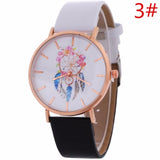 12 Styles Wind-Chimes Unisex Watches 2017 Hot Design Smooth PU Leather Quartz Watches Women Clock Nice Sports Watches For Men