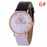 12 Styles Wind-Chimes Unisex Watches 2017 Hot Design Smooth PU Leather Quartz Watches Women Clock Nice Sports Watches For Men