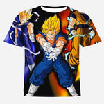 Dragon Ball DBZ Bulma Super Saiyan Vegeta T-shirt 3D Men Women Anime Kid Goku Goten Gohan T Shirt Harajuku Lonzo Ball Tee Shirts