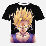 Dragon Ball DBZ Bulma Super Saiyan Vegeta T-shirt 3D Men Women Anime Kid Goku Goten Gohan T Shirt Harajuku Lonzo Ball Tee Shirts