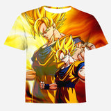 Dragon Ball DBZ Bulma Super Saiyan Vegeta T-shirt 3D Men Women Anime Kid Goku Goten Gohan T Shirt Harajuku Lonzo Ball Tee Shirts