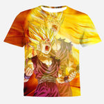 Dragon Ball DBZ Bulma Super Saiyan Vegeta T-shirt 3D Men Women Anime Kid Goku Goten Gohan T Shirt Harajuku Lonzo Ball Tee Shirts