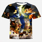 Dragon Ball DBZ Bulma Super Saiyan Vegeta T-shirt 3D Men Women Anime Kid Goku Goten Gohan T Shirt Harajuku Lonzo Ball Tee Shirts