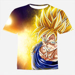 Dragon Ball DBZ Bulma Super Saiyan Vegeta T-shirt 3D Men Women Anime Kid Goku Goten Gohan T Shirt Harajuku Lonzo Ball Tee Shirts