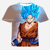 Dragon Ball DBZ Bulma Super Saiyan Vegeta T-shirt 3D Men Women Anime Kid Goku Goten Gohan T Shirt Harajuku Lonzo Ball Tee Shirts