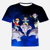 Dragon Ball DBZ Bulma Super Saiyan Vegeta T-shirt 3D Men Women Anime Kid Goku Goten Gohan T Shirt Harajuku Lonzo Ball Tee Shirts