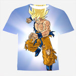 Dragon Ball DBZ Bulma Super Saiyan Vegeta T-shirt 3D Men Women Anime Kid Goku Goten Gohan T Shirt Harajuku Lonzo Ball Tee Shirts