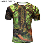 Brand New Summer Designer 3D Printed T Shirt Men'S Short Sleeve Tshirt Creative Forest Men'S T-Shirt M-4XL Plus Size Tops & Tees