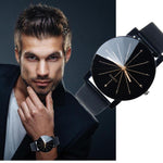 Drop shipping Black Clock Quartz Dial Mens Watches 2018 Luxury Brand Leather WristWatch Good Hot Sale Relogio Masculino