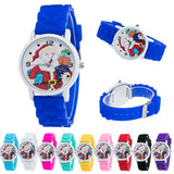 Dropship Candy Color Christmas Gifts Unisex Watch 2017 New Arrival Male Female Silicone Watch Wristwatch for Boys Girls Montre