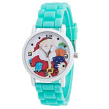 Dropship Candy Color Christmas Gifts Unisex Watch 2017 New Arrival Male Female Silicone Watch Wristwatch for Boys Girls Montre