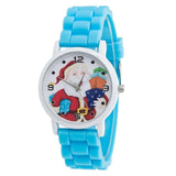 Dropship Candy Color Christmas Gifts Unisex Watch 2017 New Arrival Male Female Silicone Watch Wristwatch for Boys Girls Montre